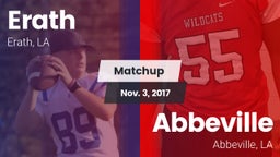 Matchup: Erath vs. Abbeville  2017