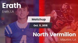 Matchup: Erath vs. North Vermilion  2018