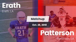 Matchup: Erath vs. Patterson  2018