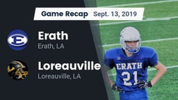Recap: Erath  vs. Loreauville  2019