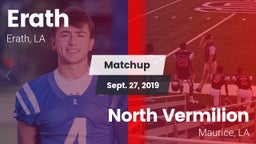 Matchup: Erath vs. North Vermilion  2019