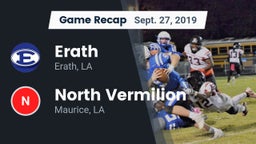 Recap: Erath  vs. North Vermilion  2019