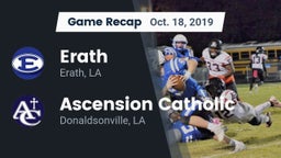 Recap: Erath  vs. Ascension Catholic  2019