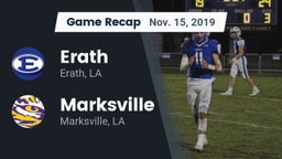 Recap: Erath  vs. Marksville  2019