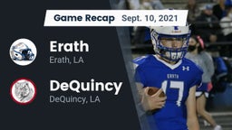 Recap: Erath  vs. DeQuincy  2021