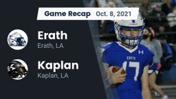 Recap: Erath  vs. Kaplan  2021