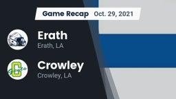 Recap: Erath  vs. Crowley  2021