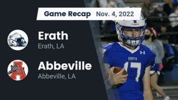 Recap: Erath  vs. Abbeville  2022