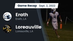 Recap: Erath  vs. Loreauville  2022
