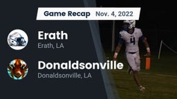 Recap: Erath  vs. Donaldsonville  2022