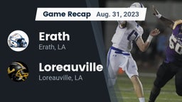 Recap: Erath  vs. Loreauville  2023