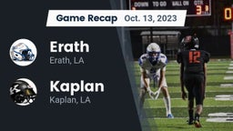 Recap: Erath  vs. Kaplan  2023