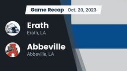 Recap: Erath  vs. Abbeville  2023