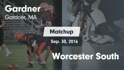 Matchup: Gardner vs. Worcester South 2016