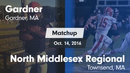 Matchup: Gardner vs. North Middlesex Regional  2016