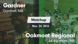 Matchup: Gardner vs. Oakmont Regional  2016