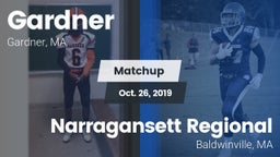Matchup: Gardner vs. Narragansett Regional  2019