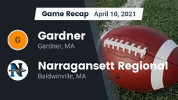 Recap: Gardner  vs. Narragansett Regional  2021