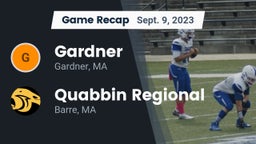 Recap: Gardner  vs. Quabbin Regional  2023
