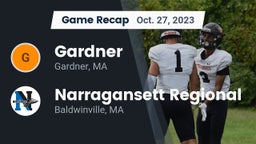 Recap: Gardner  vs. Narragansett Regional  2023
