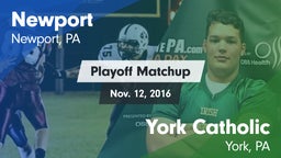 Matchup: Newport vs. York Catholic  2016