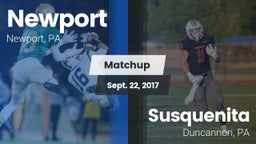 Matchup: Newport vs. Susquenita  2017