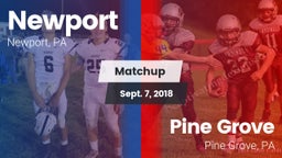 Matchup: Newport vs. Pine Grove  2018