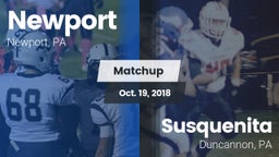 Matchup: Newport vs. Susquenita  2018