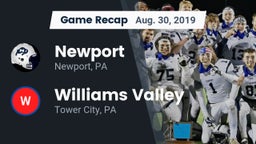 Recap: Newport  vs. Williams Valley  2019