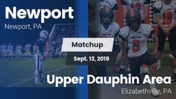 Matchup: Newport vs. Upper Dauphin Area  2019