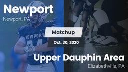 Matchup: Newport vs. Upper Dauphin Area  2020