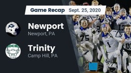 Recap: Newport  vs. Trinity  2020