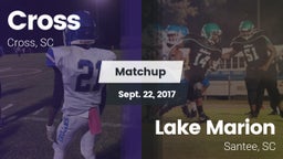 Matchup: Cross vs. Lake Marion  2017