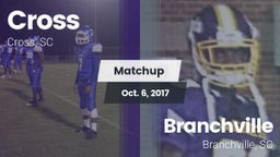 Matchup: Cross vs. Branchville  2017