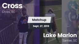 Matchup: Cross vs. Lake Marion  2019