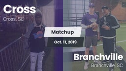 Matchup: Cross vs. Branchville  2019