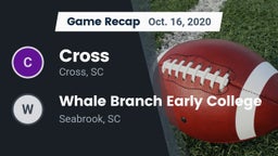 Recap: Cross  vs. Whale Branch Early College  2020