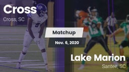 Matchup: Cross vs. Lake Marion  2020