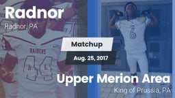 Matchup: Radnor vs. Upper Merion Area  2017