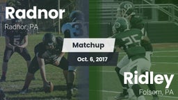 Matchup: Radnor vs. Ridley  2017