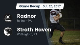 Recap: Radnor  vs. Strath Haven  2017