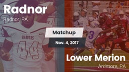 Matchup: Radnor vs. Lower Merion  2017