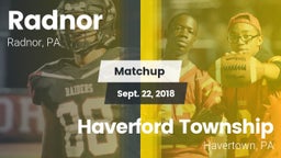 Matchup: Radnor vs. Haverford Township  2018