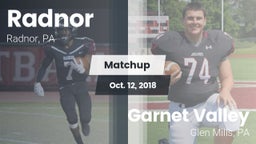 Matchup: Radnor vs. Garnet Valley  2018