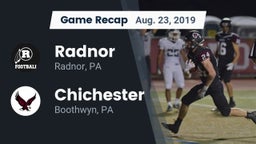 Recap: Radnor  vs. Chichester  2019