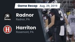 Recap: Radnor  vs. Harriton  2019