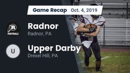 Recap: Radnor  vs. Upper Darby  2019