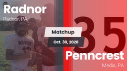 Matchup: Radnor vs. Penncrest  2020