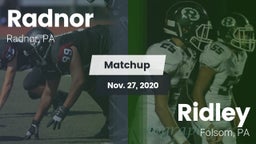 Matchup: Radnor vs. Ridley  2020