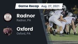 Recap: Radnor  vs. Oxford  2021
